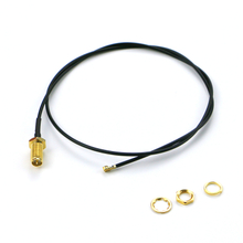 SMA to U.FL(IPEX) Extension Connector with 500MM RF Coaxial Cable (1.13mm)