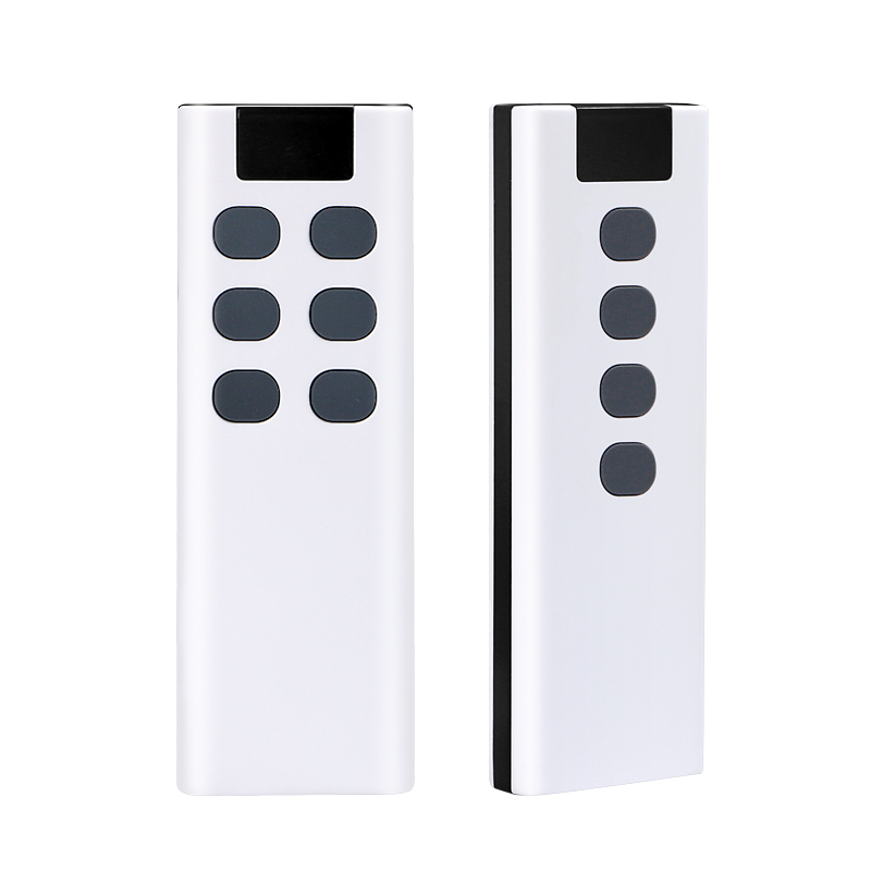 433/315MHz Six Keys Learning Code Remote Control