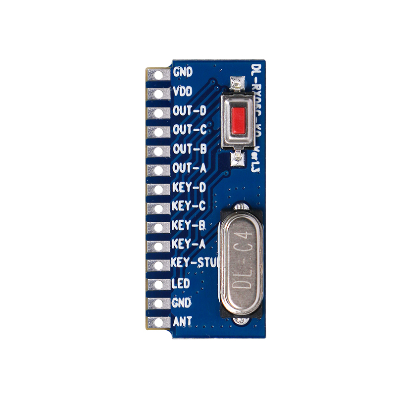 4-Channel Switch Value RF Receiving Module with Local Control